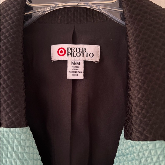 Peter Pilotto Teal and Blue Patterned Blazer - Picture 2 of 5